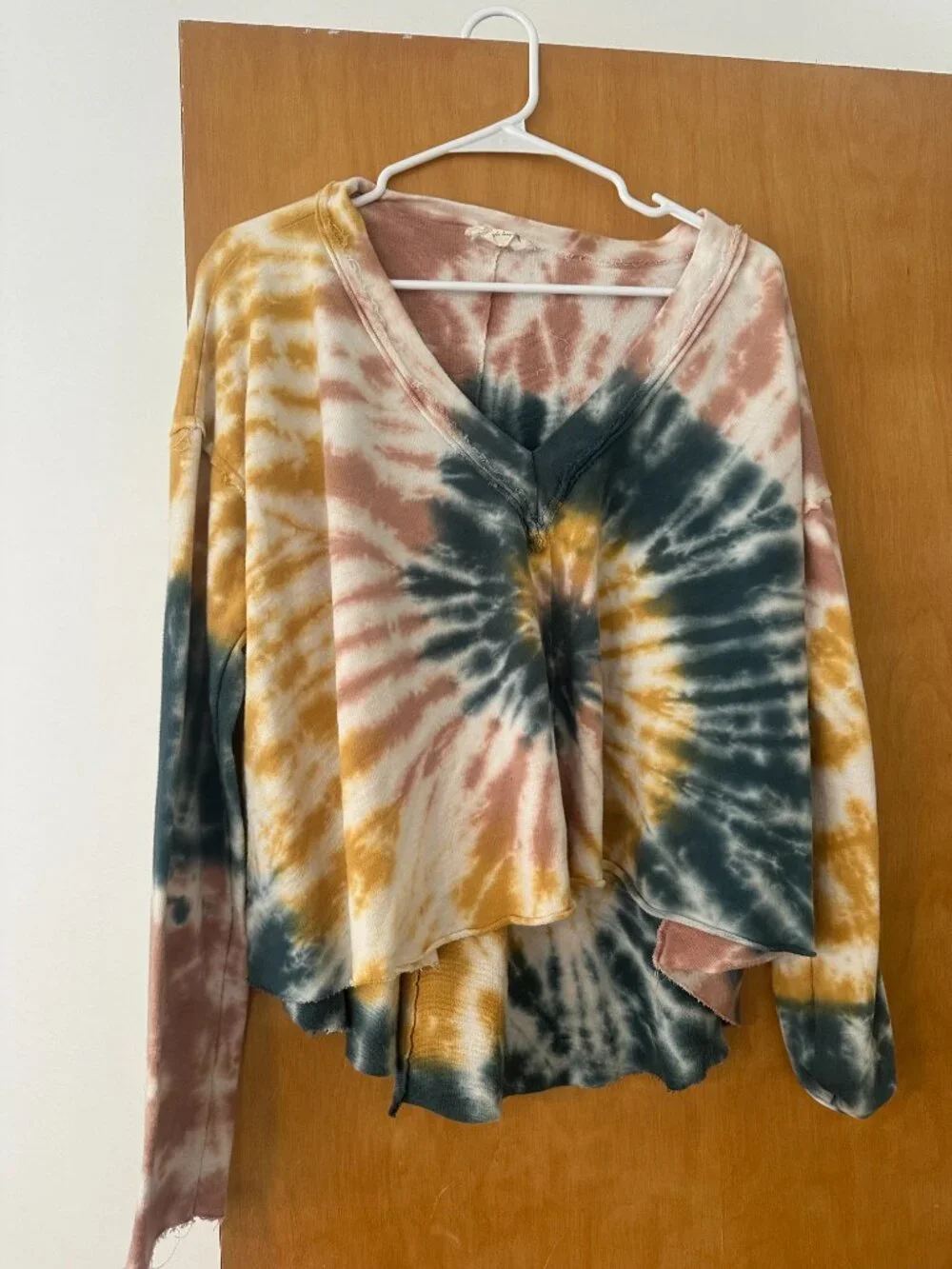 Oversized Tie Dye Sweater | Off the Shoulder | Loose Fitting Boho